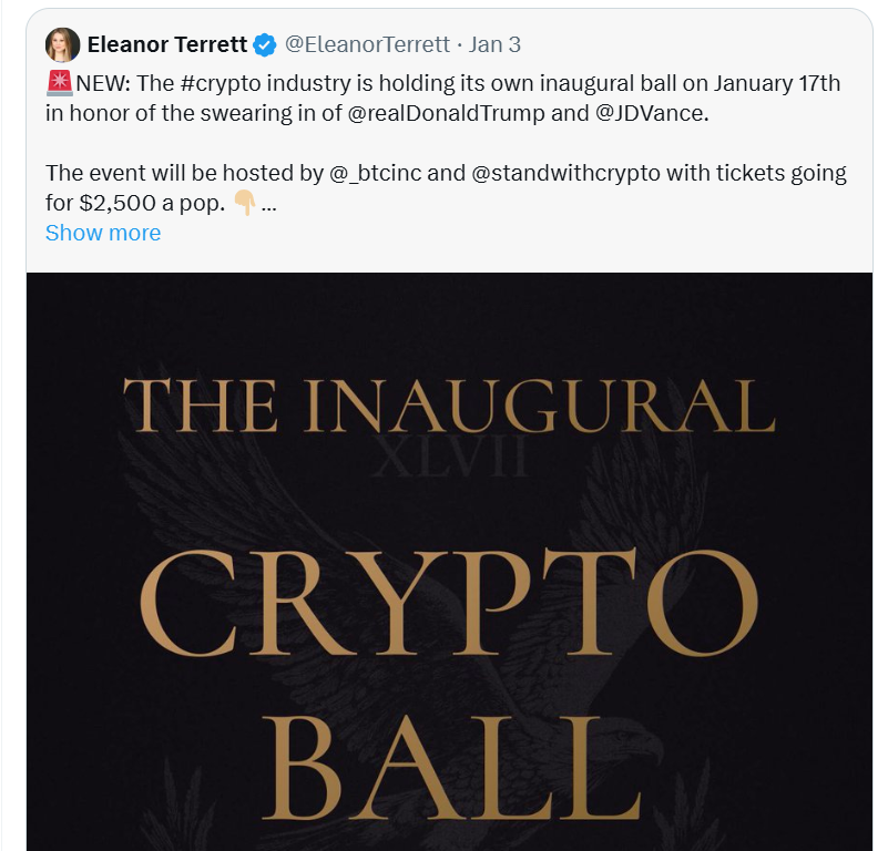 The Inaugural Crypto Ball 2025: Celebrating the Fusion of Blockchain, Tech and Policy