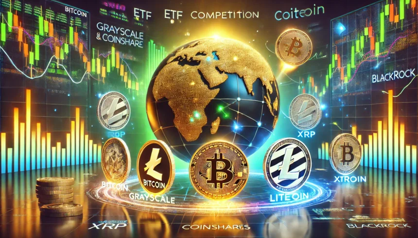 Major Players Ignite ETF Race: Bitcoin and These 3 Altcoins in the Spotlight = The Bit Journal