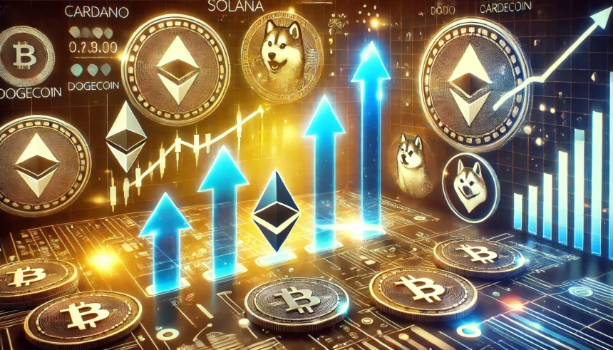 Investors Show Optimism Towards Solana, Cardano, and Dogecoin: Santiment Report = The Bit Journal