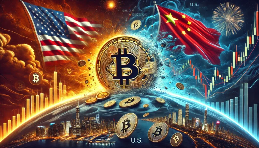 Bitcoin Slides as China Retaliates Against U.S. Tariffs