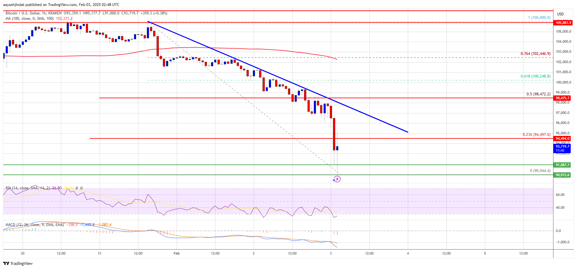 Bitcoin Battles Bears as Support Levels Emerge