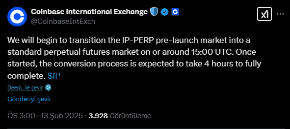 Coinbase Lists IP Token: Price Surges Amid Market Excitement = The Bit Journal