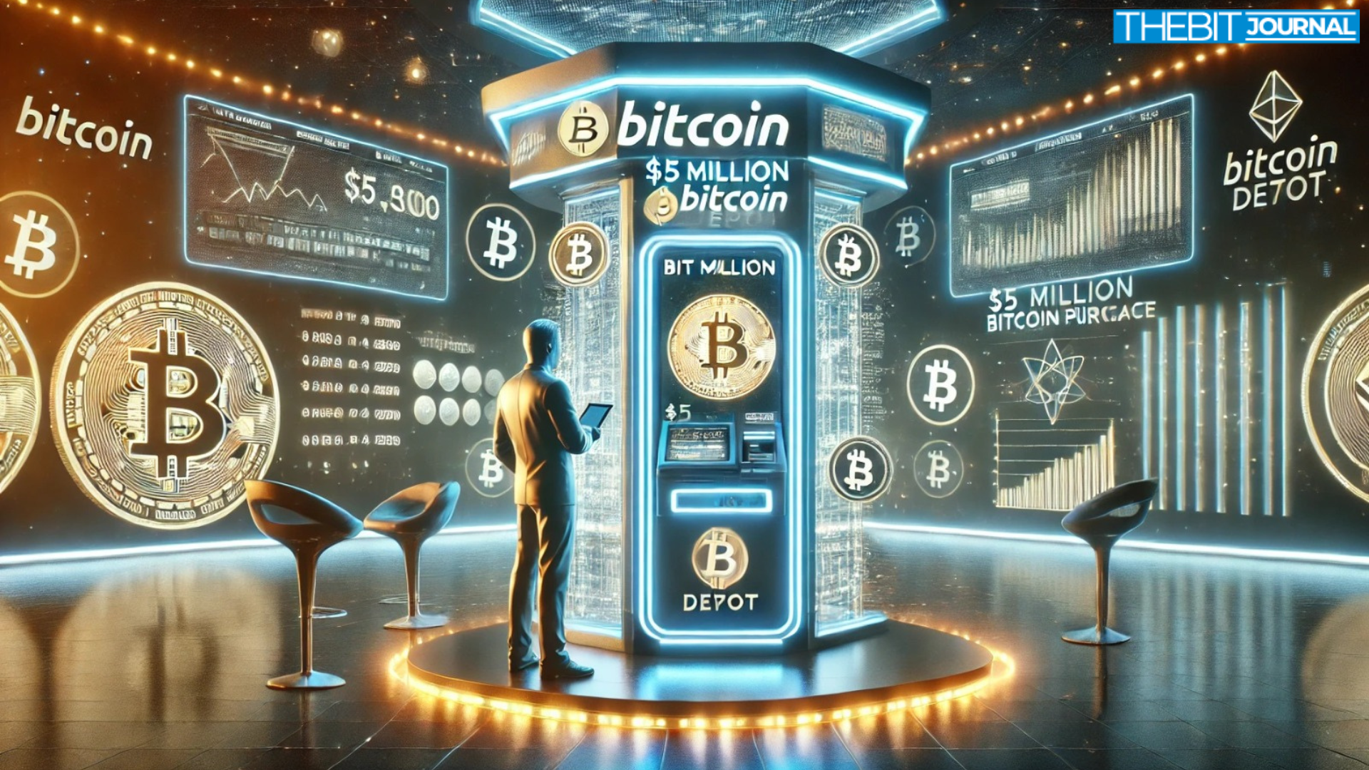 US Crypto ATM Operator Bitcoin Depot Boosts BTC Treasury Holdings with $5 Million Purchase