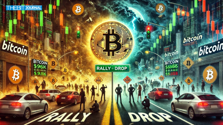 Bitcoin at Crossroads: Will $96K Bitcoin Rally hold or is A Major Drop Imminent?