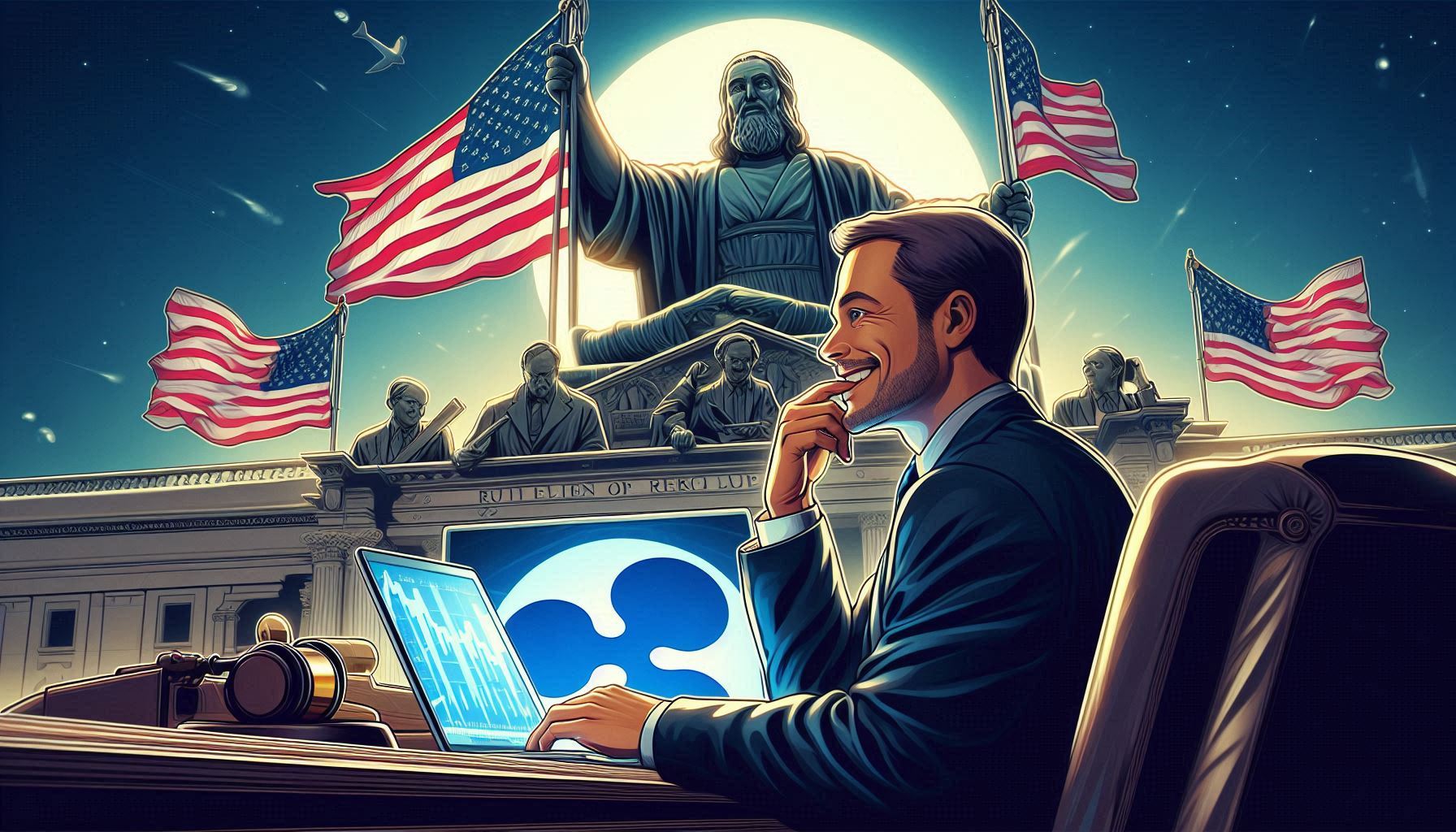 Ripple CEO Applauds Trump’s Crypto Stance