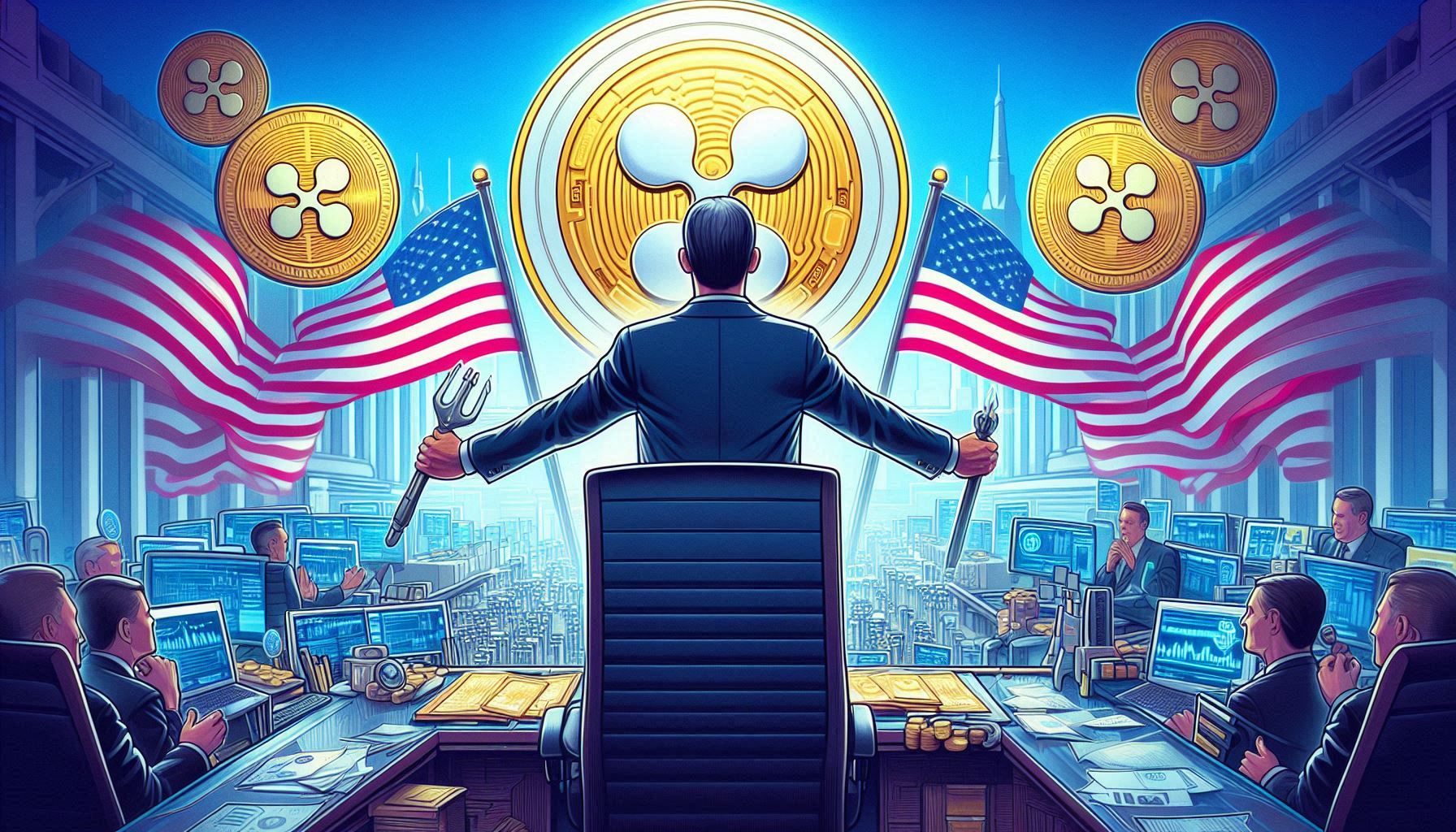 Ripple CEO Applauds Trump’s Crypto Stance