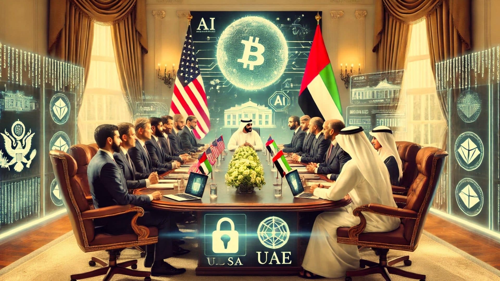 White House Crypto Czar, UAE Leader Explore Economic Collaboration 