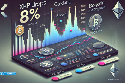 XRP Drops 8% as Cardano, Bitcoin, and Dogecoin Struggle in a Bearish Market