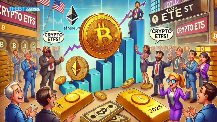 Crypto ETFs Set to Overtake Precious Metals and Dominate the Market by 2025