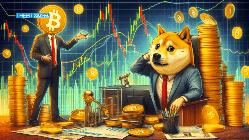 Dogecoin Slips, OM Recovers, Bitcoin Steadies—How Crypto Reacts to Recession Odds