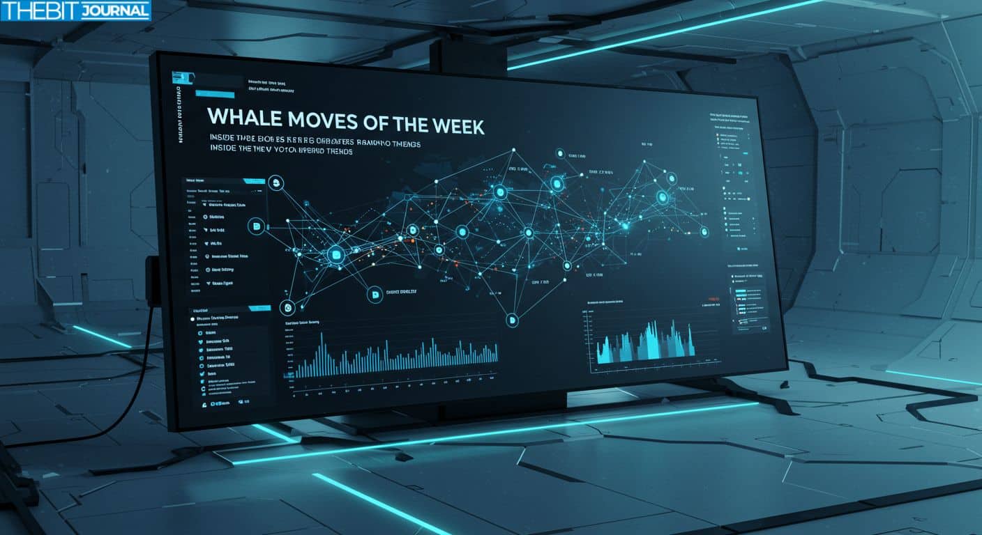 Whale Moves of the Week: Inside the Biggest Crypto Whales Transfers 8 Crypto Whale Moves of the Week