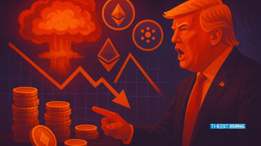 Major Coins at Risk? Trump’s Iran Threats Could Trigger a Fresh Altcoin Sell-Off