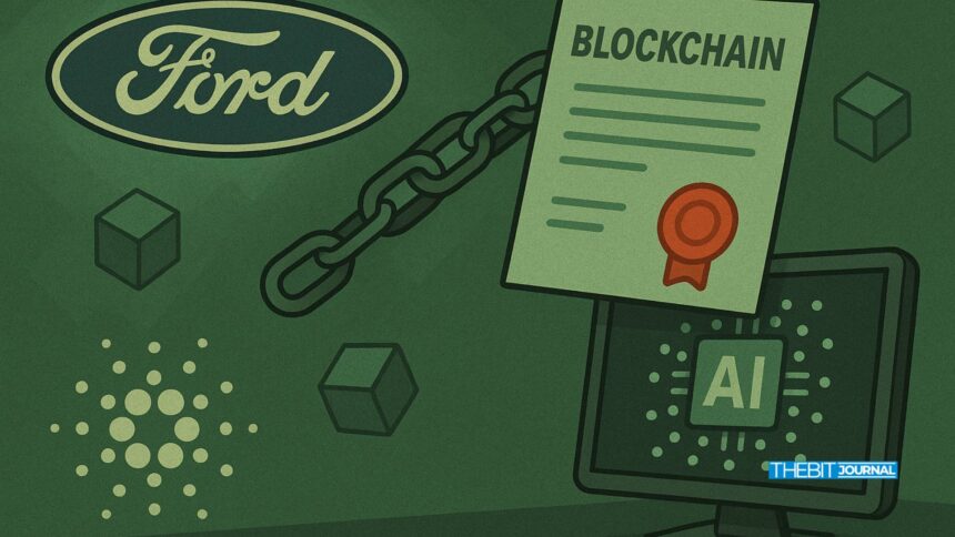 Inside the Ford Blockchain Project: Legal Data Meets Cardano and AI
