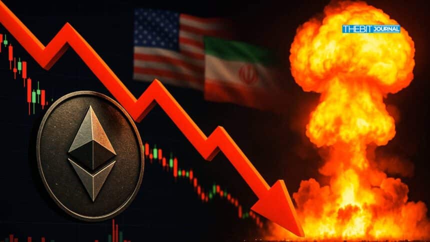 Ethereum Hit by War Shock: $282M Liquidated After U.S.-Iran Escalation