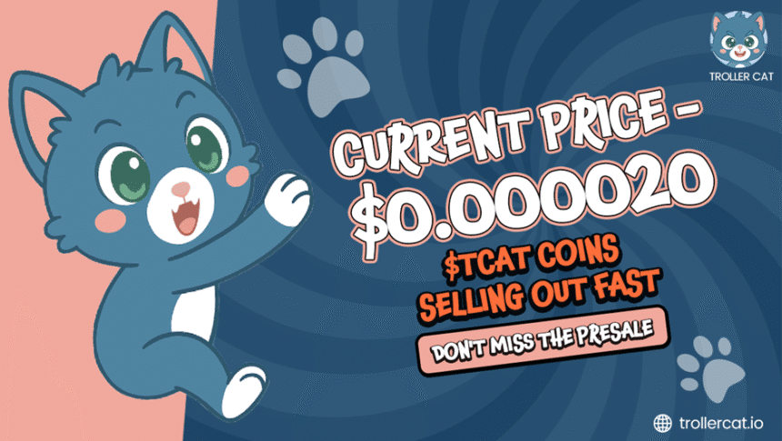 $252K from $10K? Troller Cat’s 2429% ROI Joins Goatseus Maximus and GOHOME as Best New Meme Coins to Invest in Now = The Bit Journal