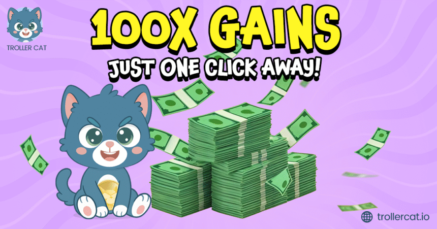 Baby Doge's Boom verpasst? Troller Cat erreicht $0.00002834 und wird nicht langsamer = The Bit Journal