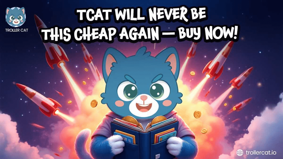 Troller Cat’s Rickroll Presale Could Turn $50K Into $939K—Best New Meme Coin to Invest in Now as Fartcoin and Simon’s Cat Pump