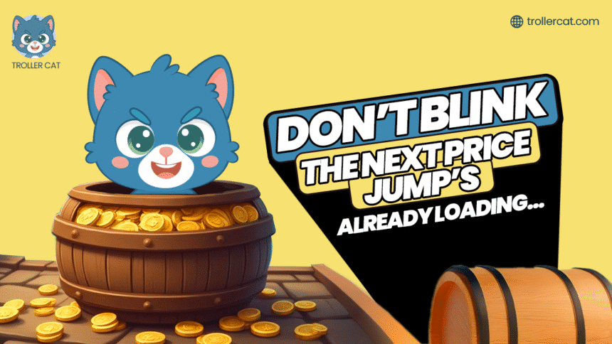 Skipped Ponke? Troller Cat at $0.00002834 Might Be the Smartest Entry Before Listing Hits = The Bit Journal
