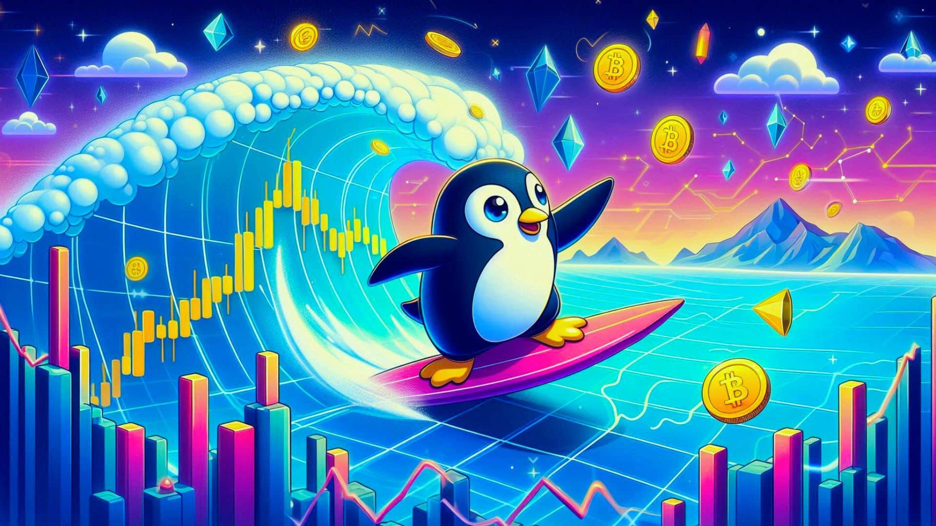 PENGU Breakout Confirmed: $1M Inflows Push Price Toward $0.044 2 Meme Coin Breakout