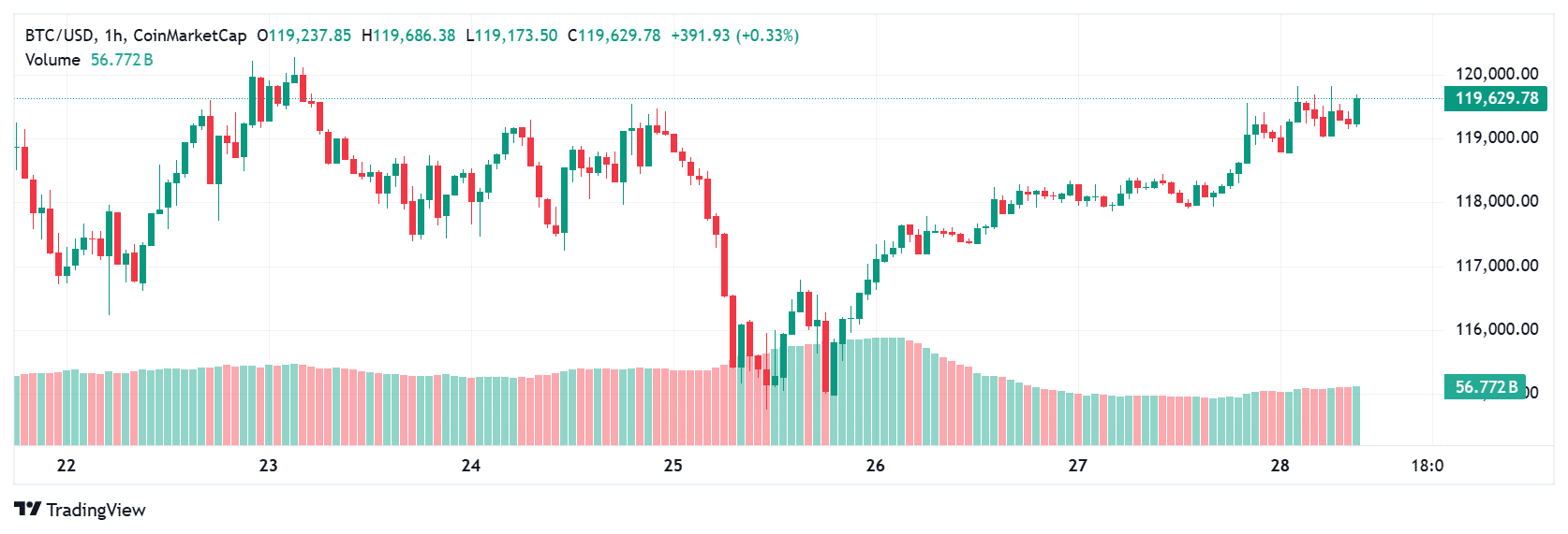 Bitcoin price prediction