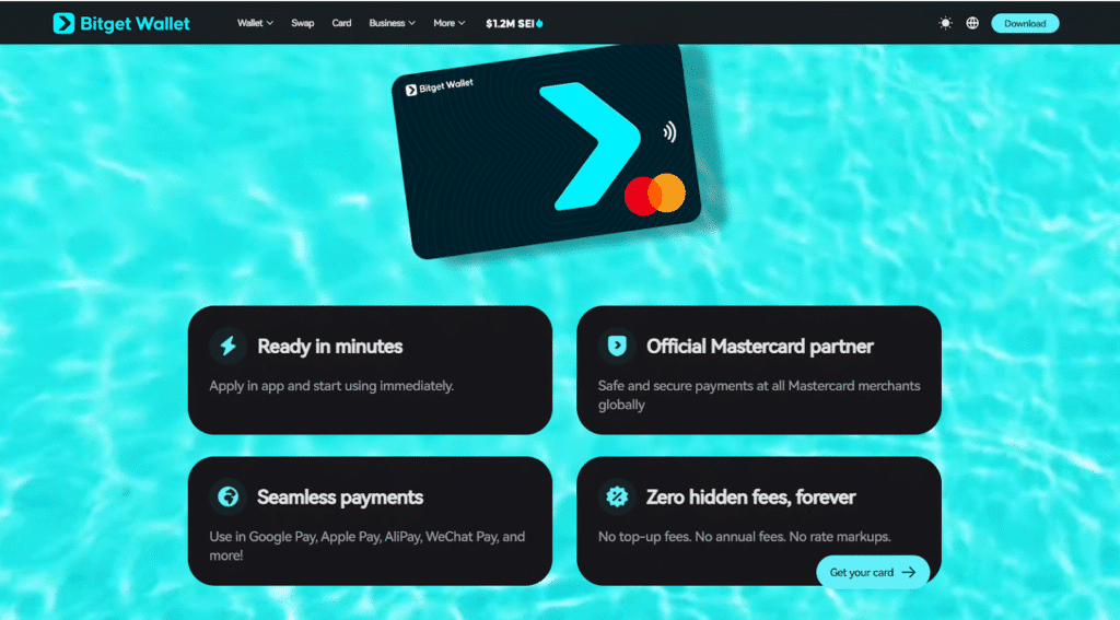 New Bitget-Mastercard Crypto Card Converts Crypto to Fiat Instantly 8 Bitget Wallet