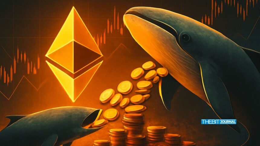 ETH Whales Accumulate $400M as Ethereum Outshines Bitcoin in Market Turn