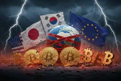 Crypto Markets on Edge as Trump’s Tariff Deadline Looms = The Bit Journal