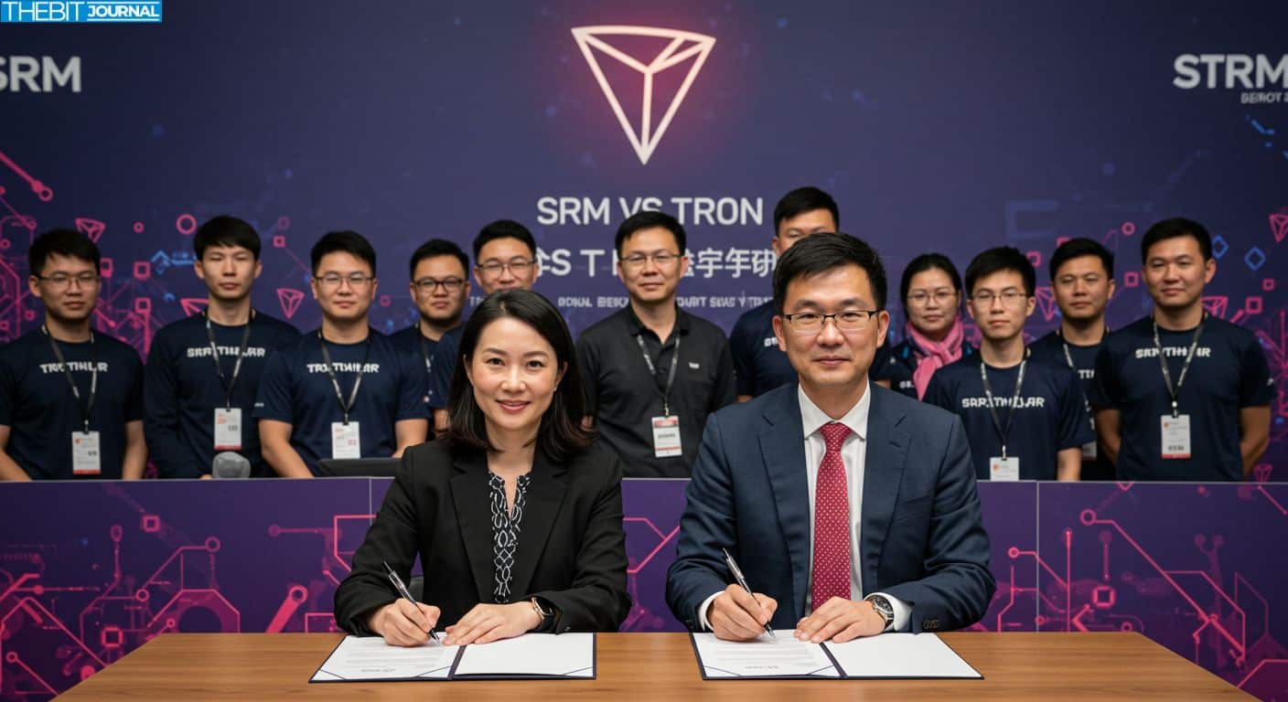 SRM TRON treasury launch