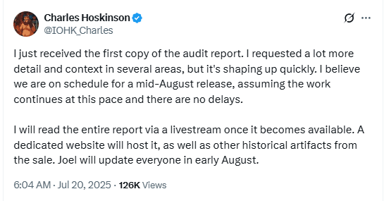 Cardano Scandal? Inside the Explosive Claims Over 350 Million Missing Tokens 9 Charles Hoskinson ADA