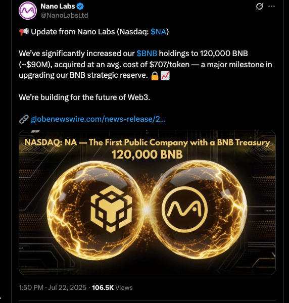 BNB Hits $801: Will Institutional Demand Push Binance Coin to $1000? 8 BNB Price