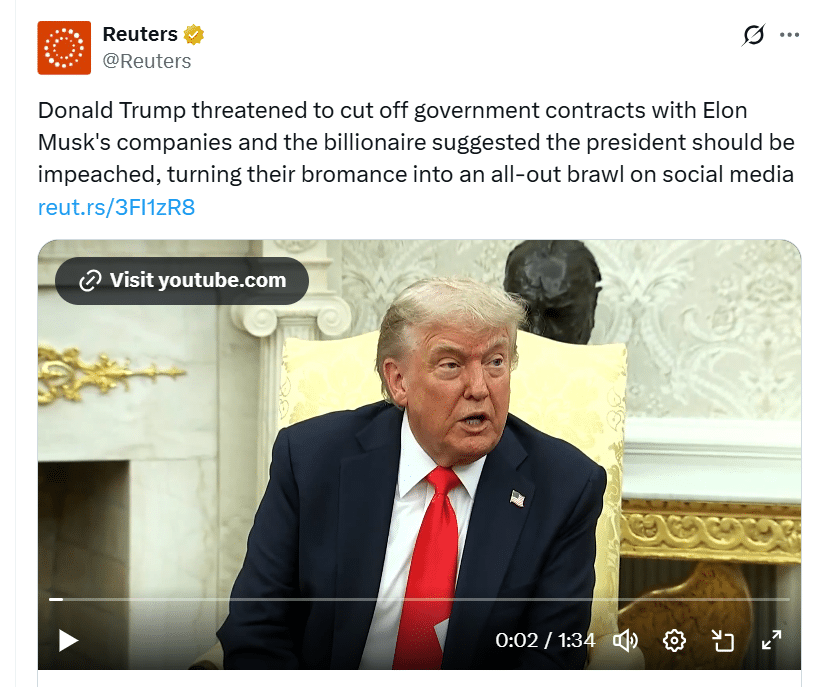 Trump vs Musk