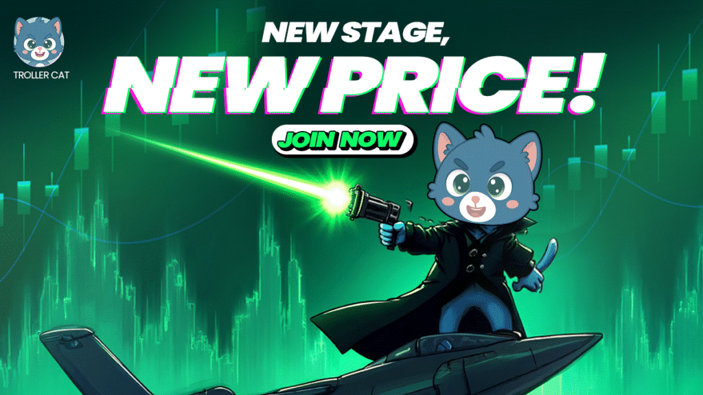 Troller Cat Is the Best New Meme Coin to Buy Today After 1581% Run and 531% More in Sight as Dogecoin and Shiba Inu Fumble 9 Troller Cat Is the Best New Meme Coin to Buy Today After 1581% Run and 531% More in Sight as Dogecoin and Shiba Inu Fumble = The Bit Journal