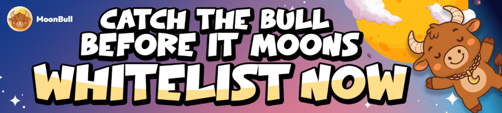 Only Bulls Get In: MoonBull’s 1000x Crypto Whitelist Is Moving Fast, While BOME and Cheems Drift Up 1 Only Bulls Get In: MoonBull’s 1000x Crypto Whitelist Is Moving Fast, While BOME and Cheems Drift Up = The Bit Journal