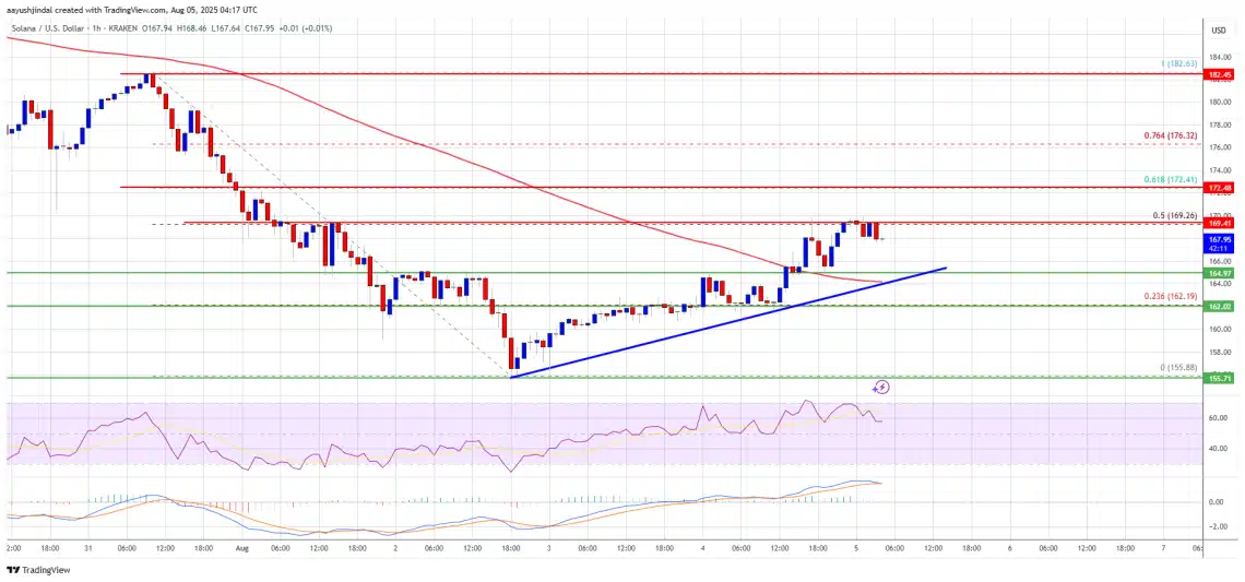 Solana Rebounds Above $162 as Bulls Target $172 Breakout 8 Solana Price